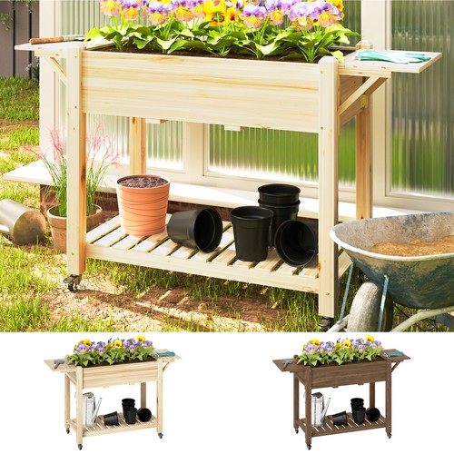 Wooden raised bed - wooden,