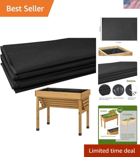 Breathable black fabric liner - breathable,